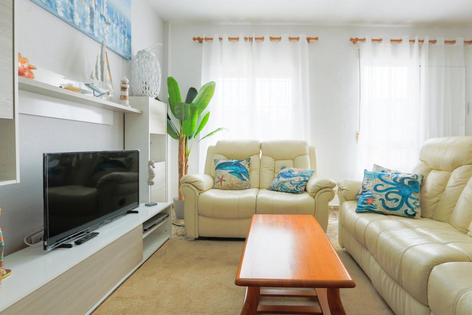 Sunny Seaside Getaway In Mar Menor Apartment Murcia Bagian luar foto