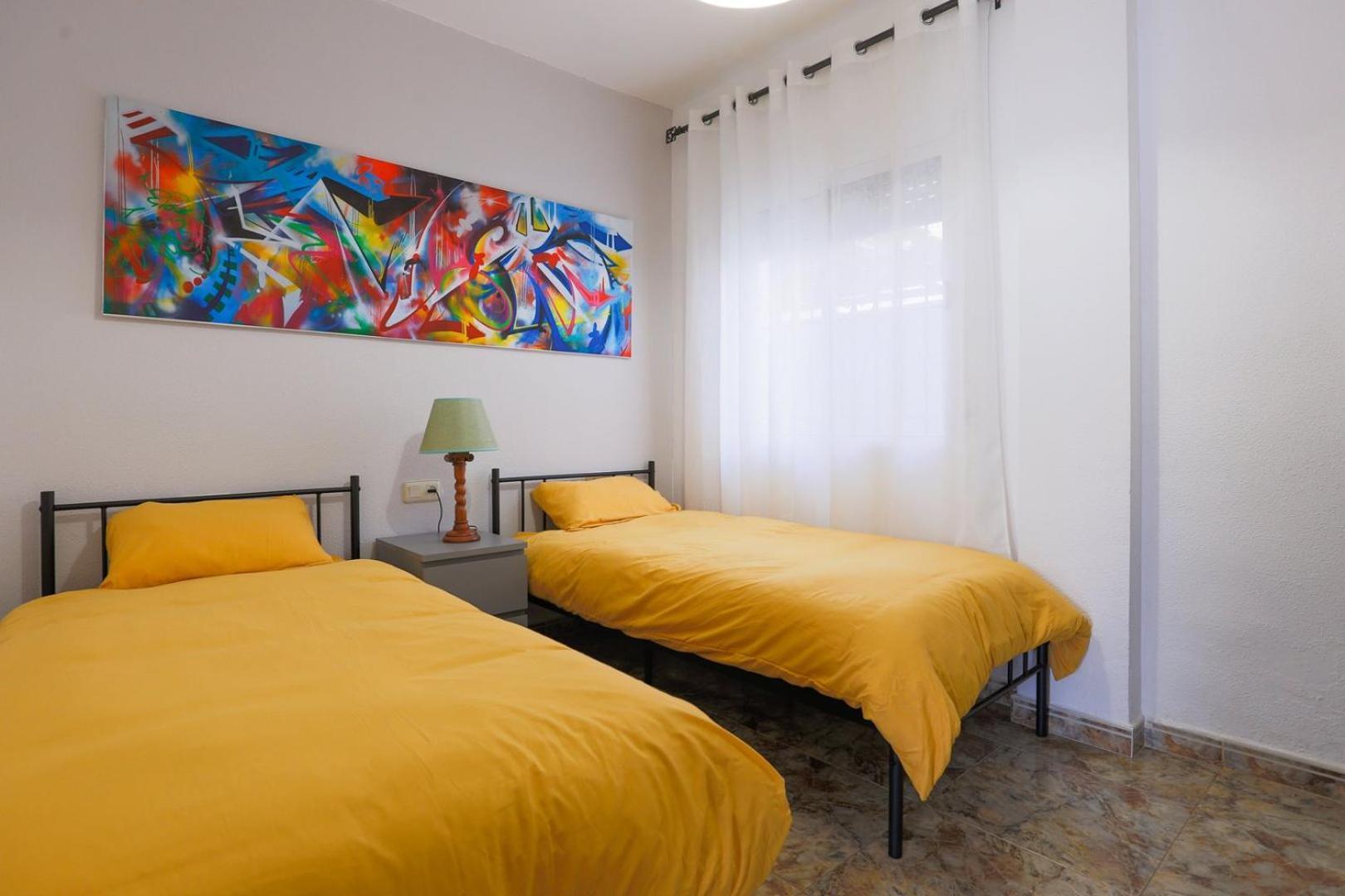 Sunny Seaside Getaway In Mar Menor Apartment Murcia Bagian luar foto